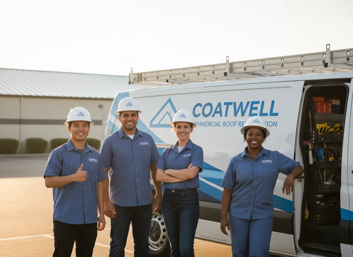 Commercial roof coating company in Reed, KY